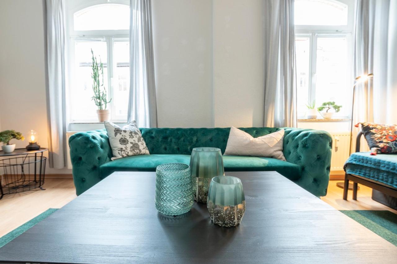 Zwickau Mittendrin, Tolles Balkon-Apartment Kültér fotó