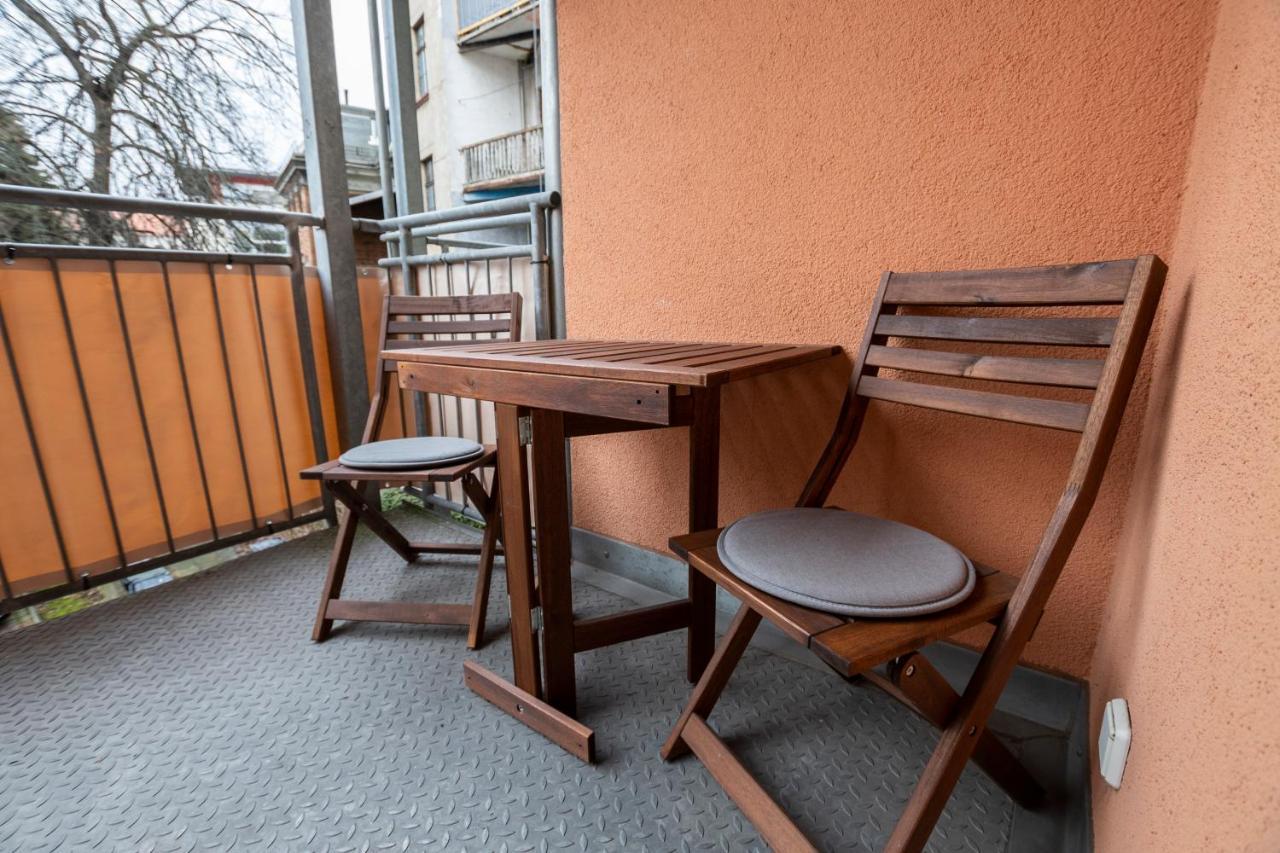 Zwickau Mittendrin, Tolles Balkon-Apartment Kültér fotó