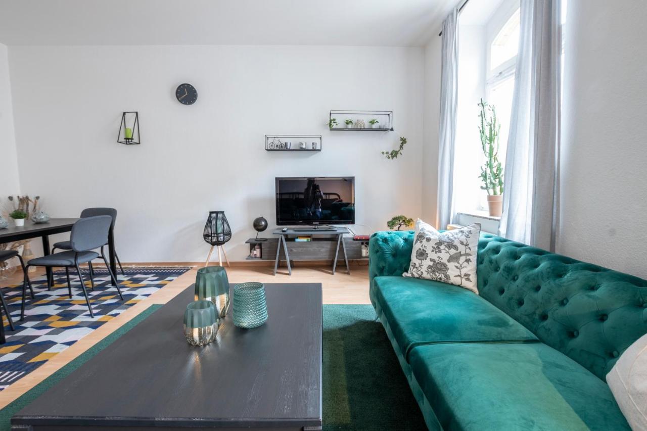 Zwickau Mittendrin, Tolles Balkon-Apartment Kültér fotó
