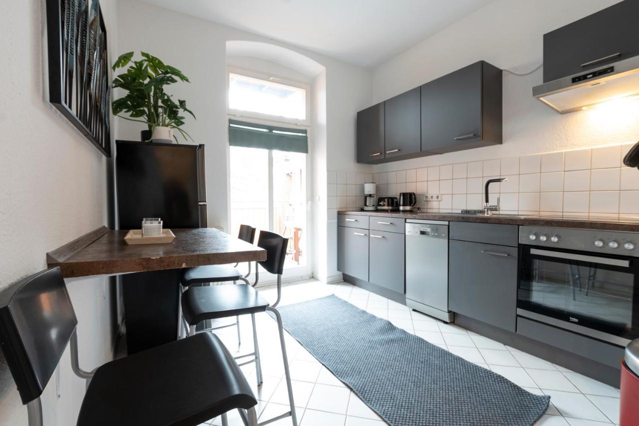 Zwickau Mittendrin, Tolles Balkon-Apartment Kültér fotó