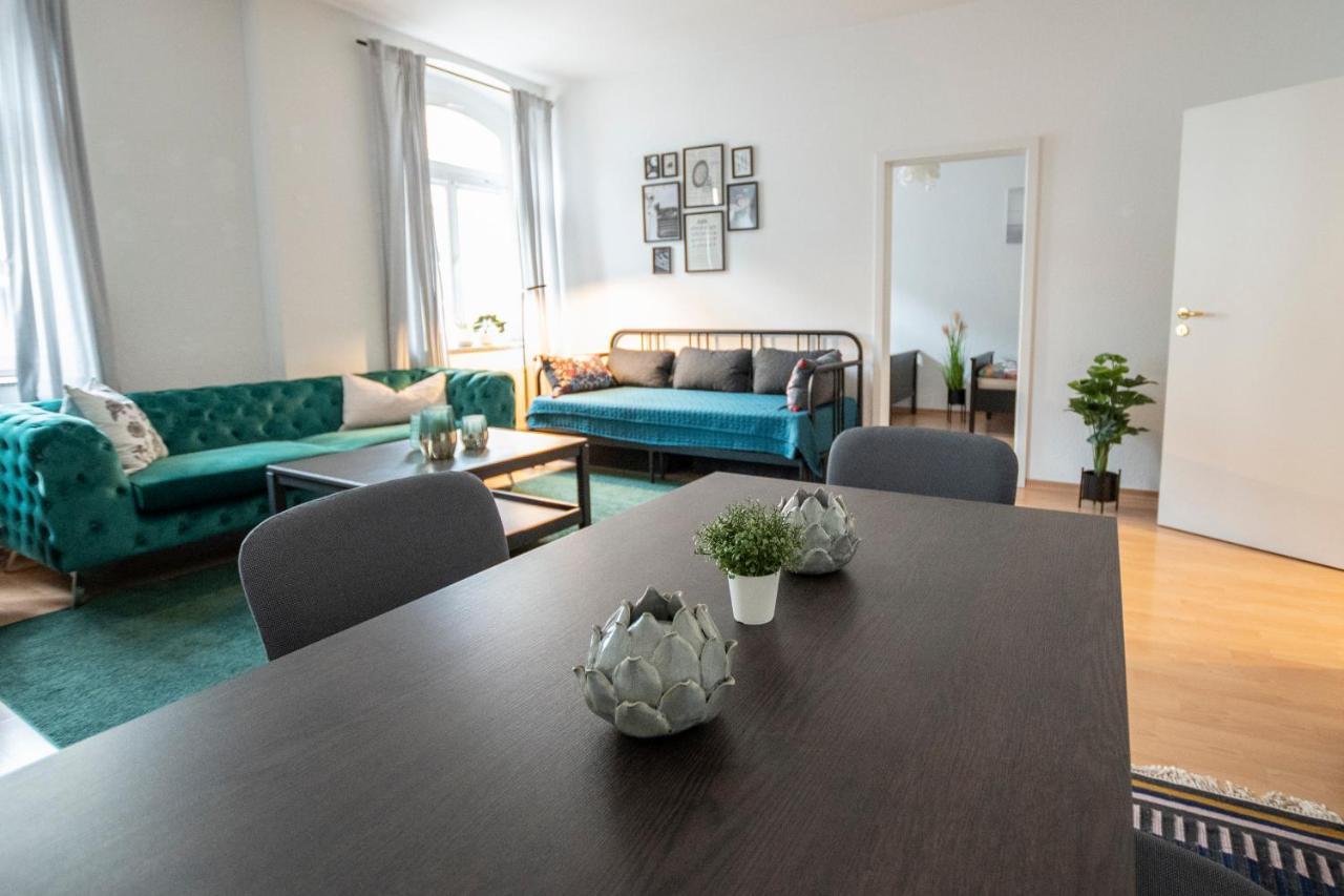 Zwickau Mittendrin, Tolles Balkon-Apartment Kültér fotó