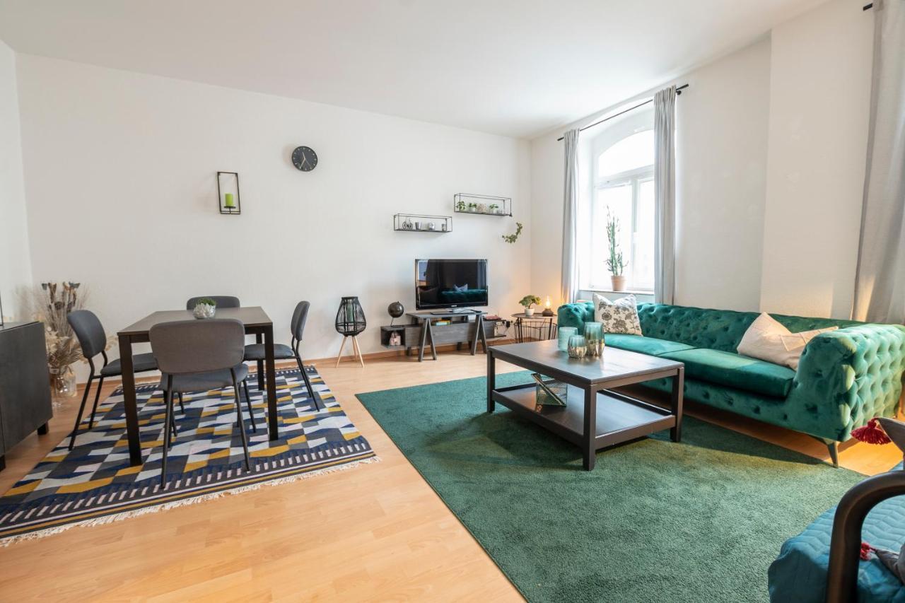 Zwickau Mittendrin, Tolles Balkon-Apartment Kültér fotó